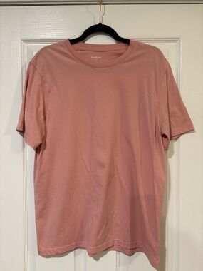 Goodfellow & Co Men’s Dusty Rose Crew Neck Short Sleeve Tee